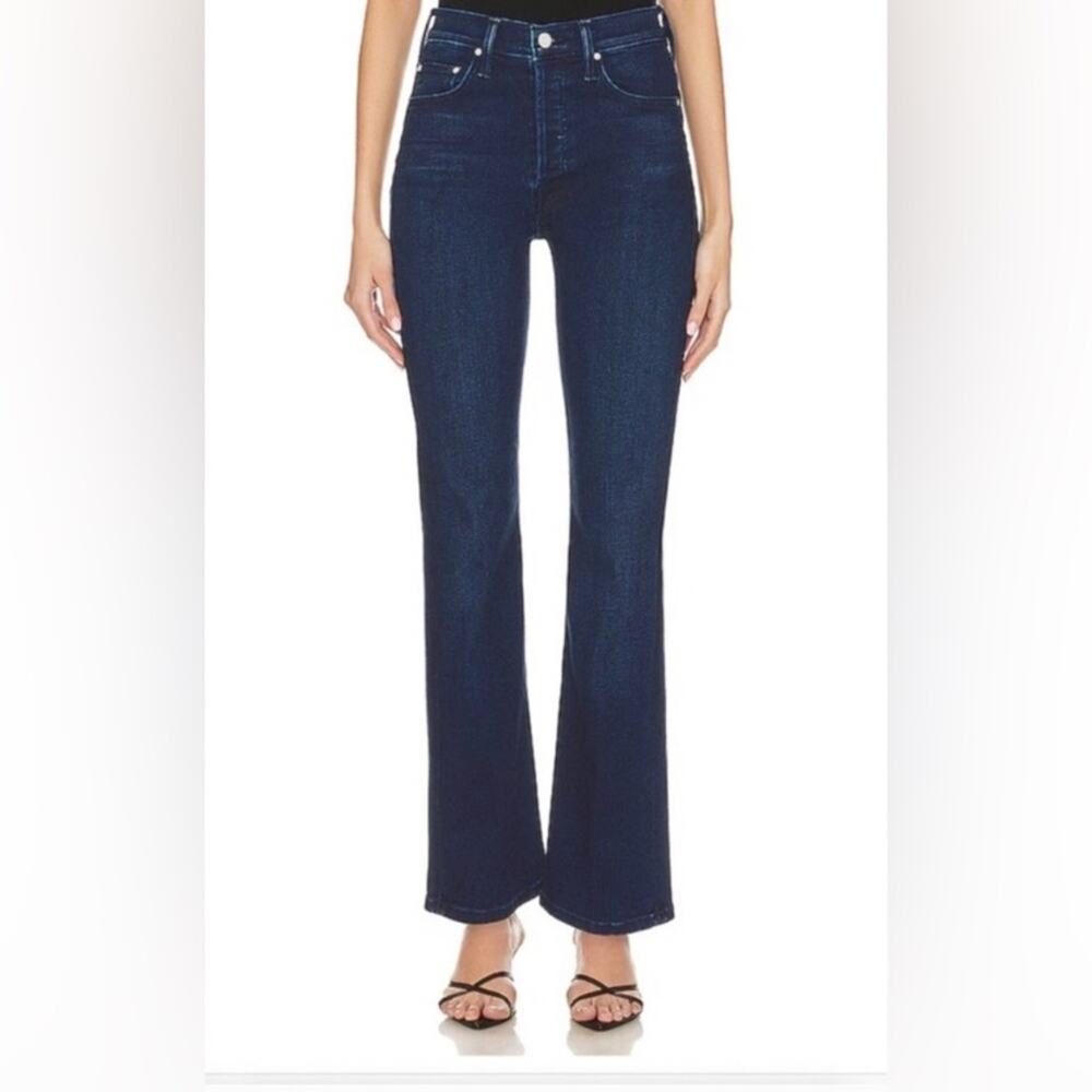 Mother tripper ankle taking shape sz 27 dark wash denim jeans